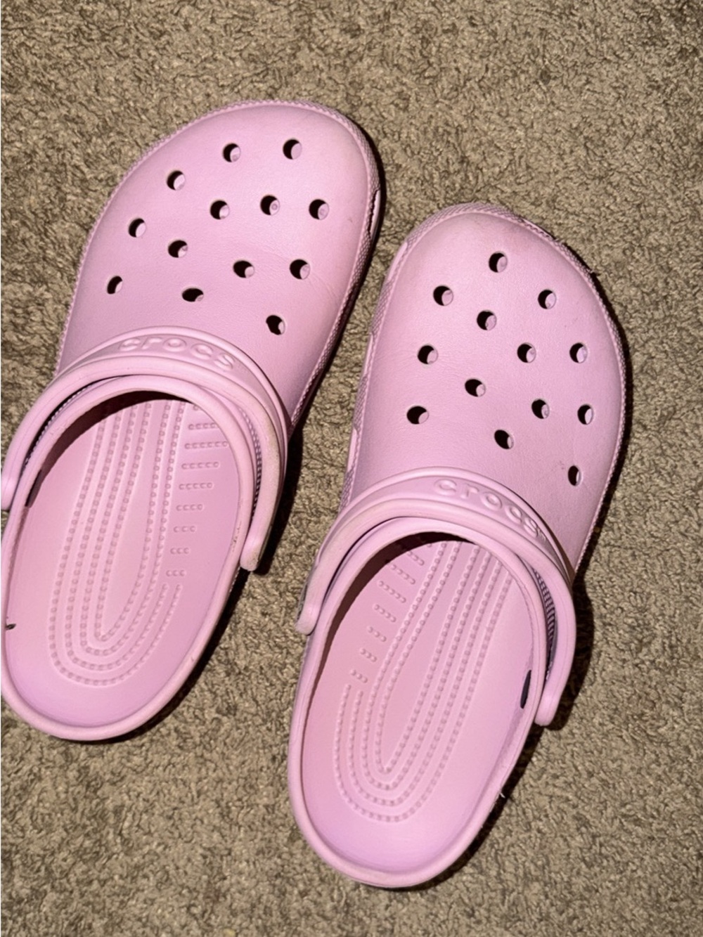 CROCS Kids' Clogs in Light Pink